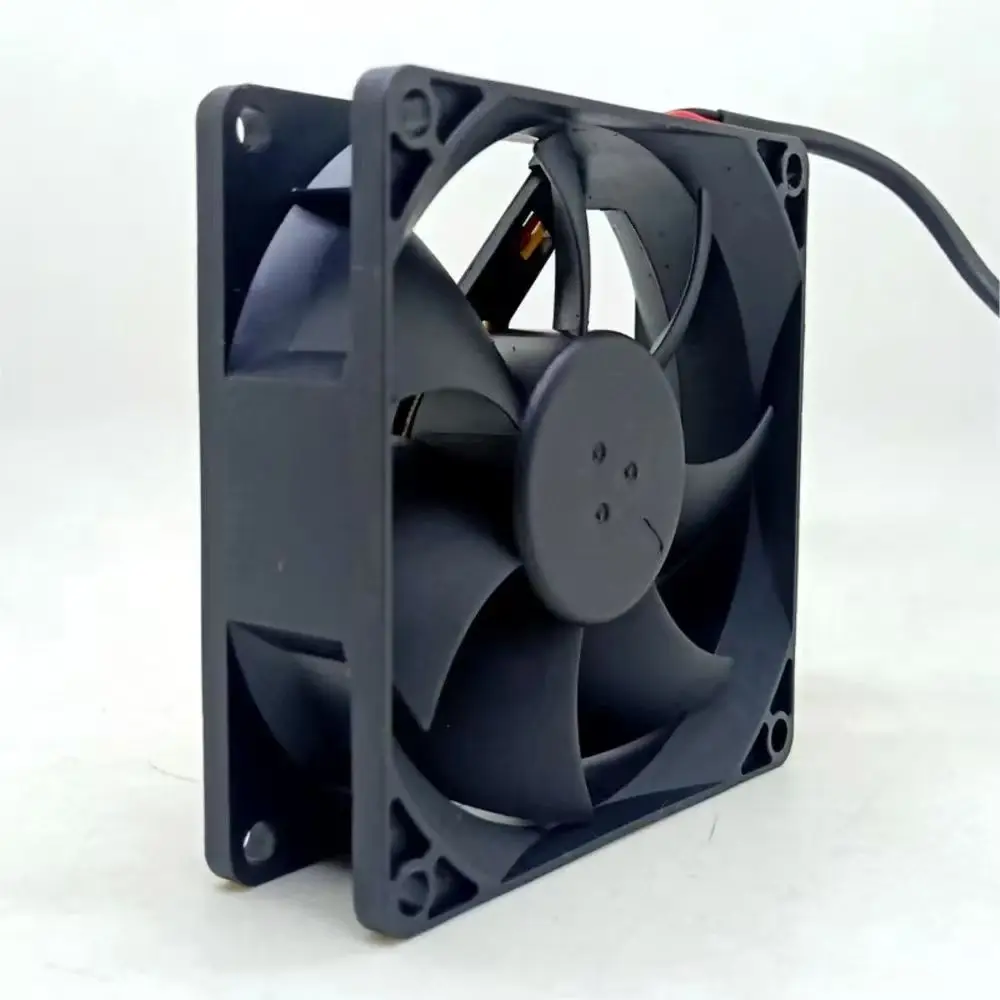 새로운 PVA080G12R 8025 12V 0.80A 3핀 RD 신호 차량 충전용 듀얼 볼 8cm 초고속 대용량 냉각 팬