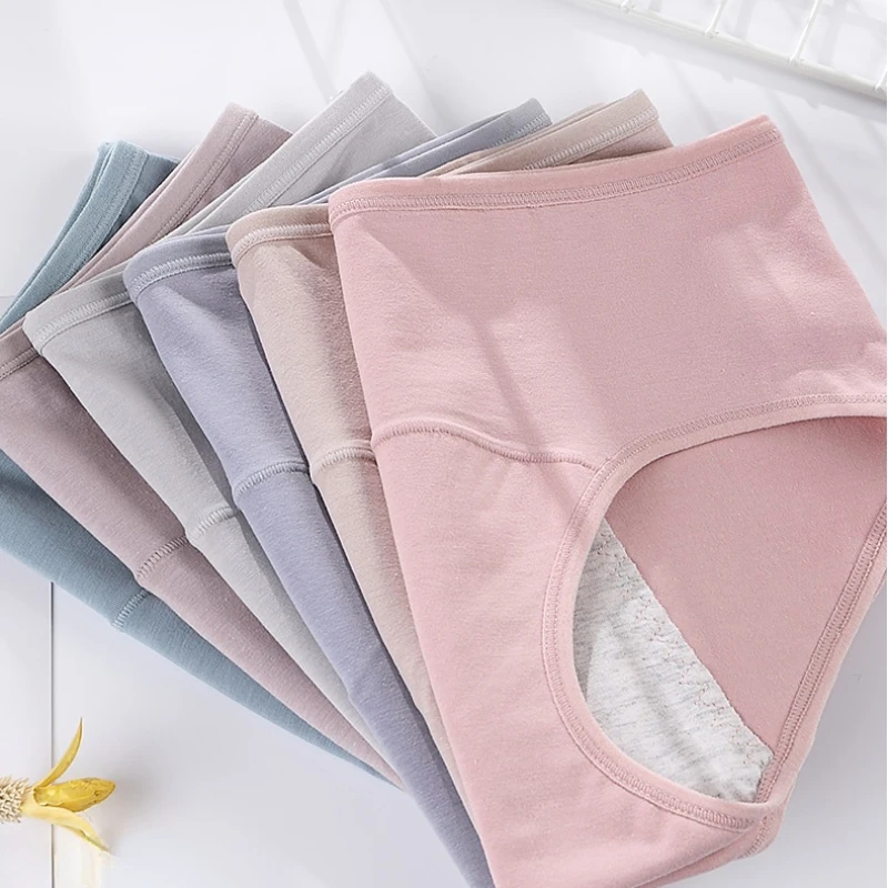 Leak Proof Menstrual Panties Physiological Underwear Womens Comfortable  Cotton Panties Breathable Female Waterproof Briefs