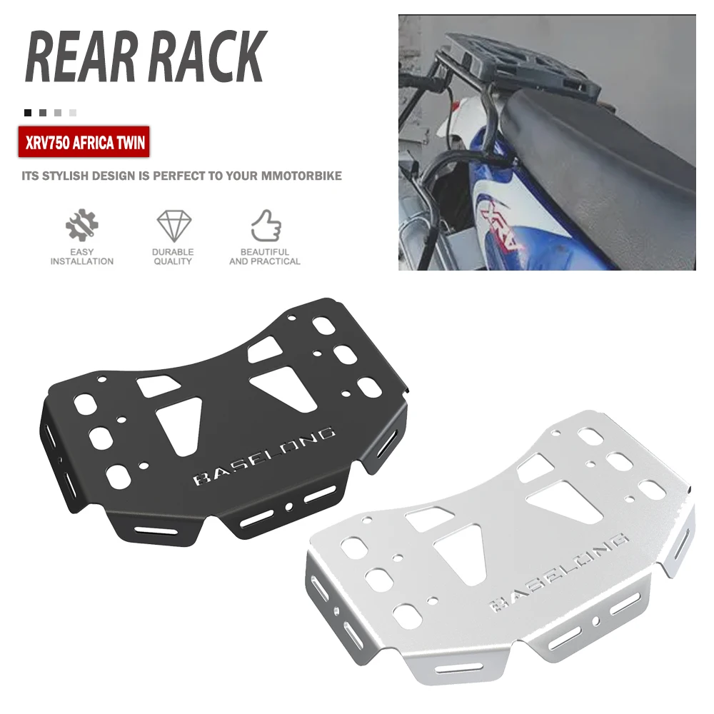 

XRV750 AFRICATWIN Motorcycle Rear Luggage Holder Bracket Cargo Rack For Honda XRV 750 Africa Twin AFR RD04 RD07 RD07A 1990-2003