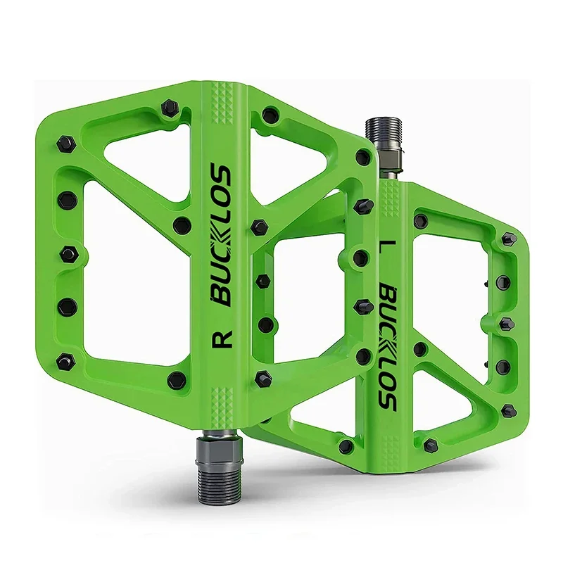 BUCKLOS Ultralight Sealed Bearing Flat Bicycle Pedals