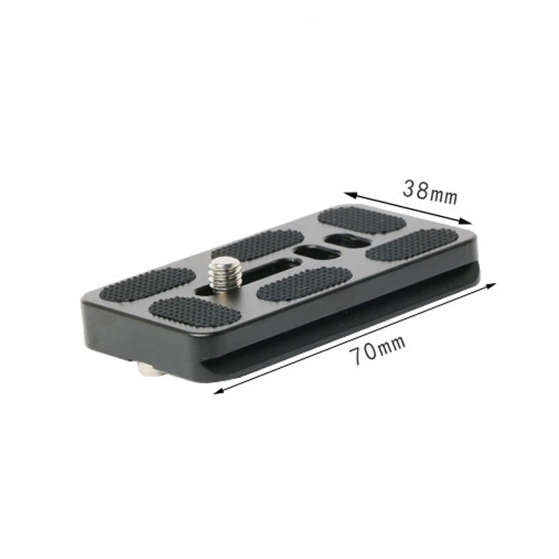 Schnell wechsel platte PU40-100 schnelle Schuh platte Aluminium-Stativ platte mit 1/4 ''Schraube qr Adapter für dsrl Kugelkopf Kamera Stativ – Detail 13