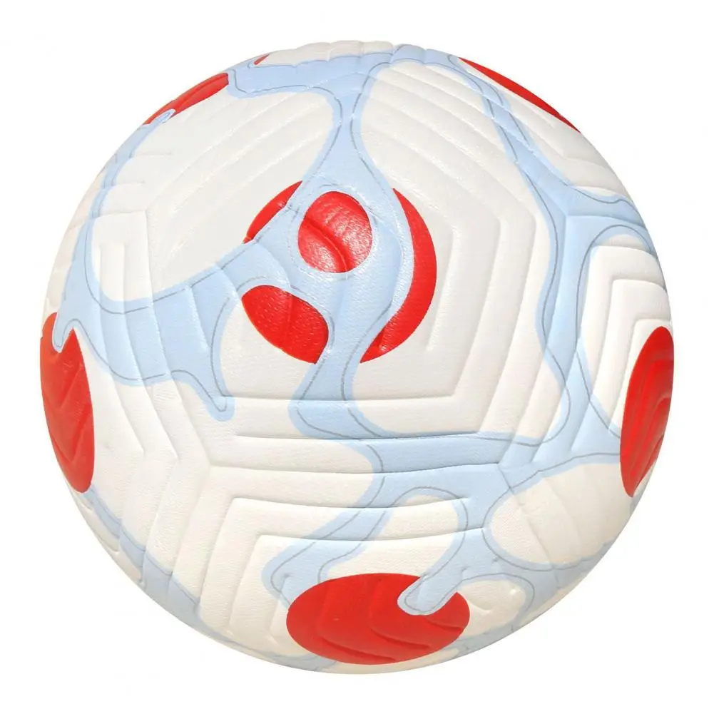 thumbnail image 1 of Balón de fútbol deportivo de tamaño 5 duradero para niños y jóvenes, resistente al agua, antiextrusión, pelota de entrenamiento para jugar al aire libre, 1 of 5