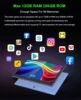 Large Screen 14.1" Tablets Android 12 MTK6797 Deca-Core 12+256GB 14 inch 1920*1080 IPS  10000mAh Battery Music Sheet Study PAD 6