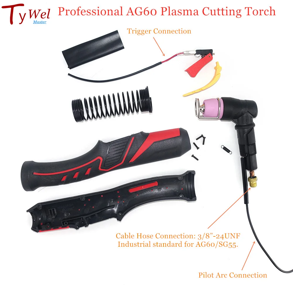Gas Torch Welding Torch Butane Torch Professional AG60 Torch SG55 Torch Plasma Cutter Gun with/without Pilot Arc Plasma 60A Cutting