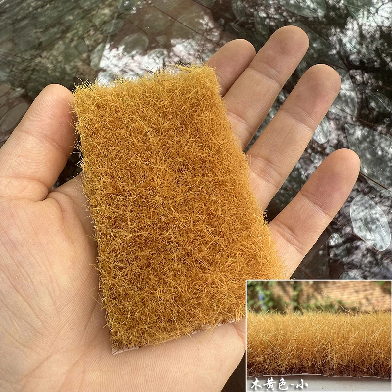 Simulated Miniature Grass for Model Scenery and Train Layouts