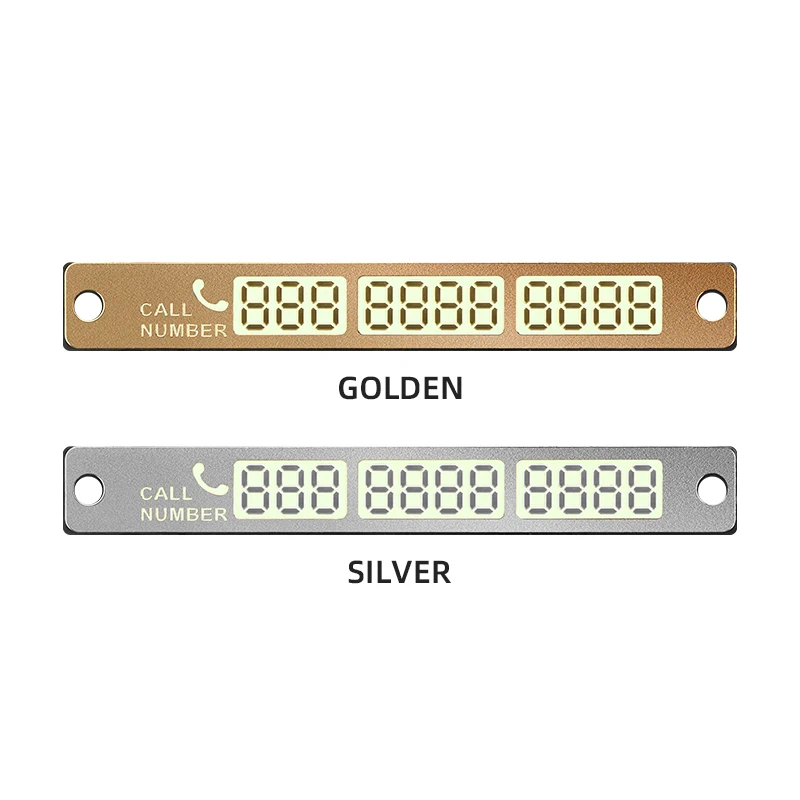 Car Phone Number Card Plate Suckers Temporary Parking Card Telephone Number Sticker Auto Front Parking Assist Universal Styling car parking sticker