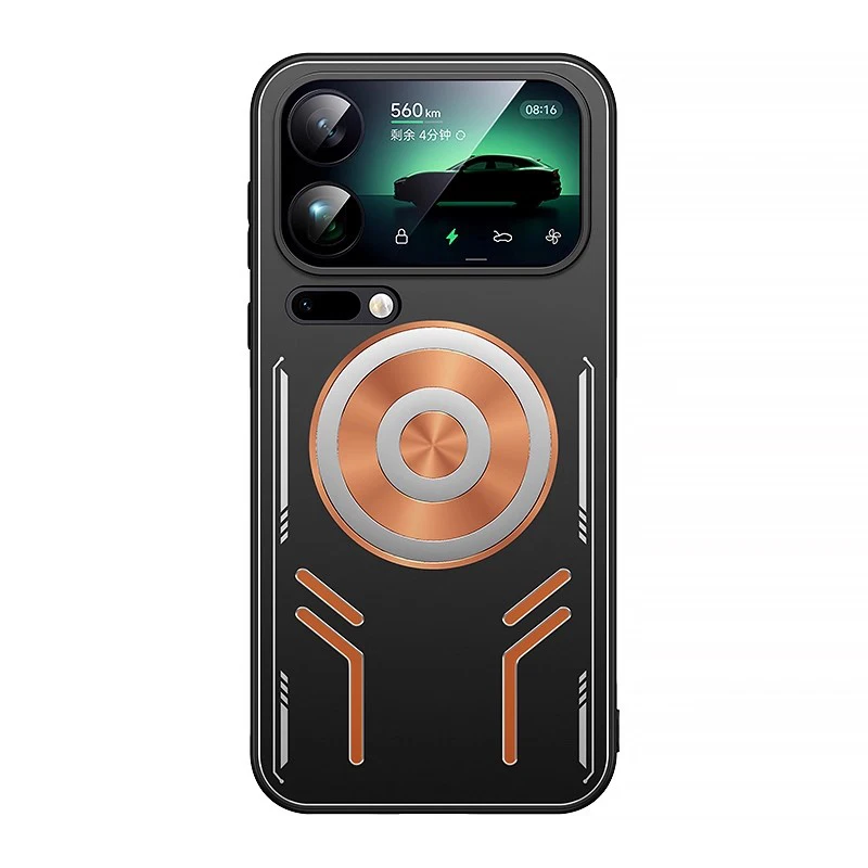 Graphene Cooling Magnetic Wireless Charging Heat-Dissipating Aluminum Alloy Case