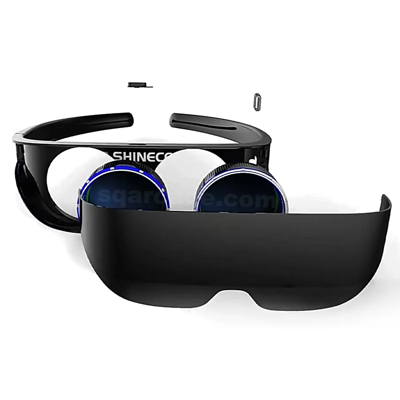 Glasses Headband Augmented Reality Display Glasses 3D Giant Screen Movie Video Mobile Phone VR Headset Virtual Realit