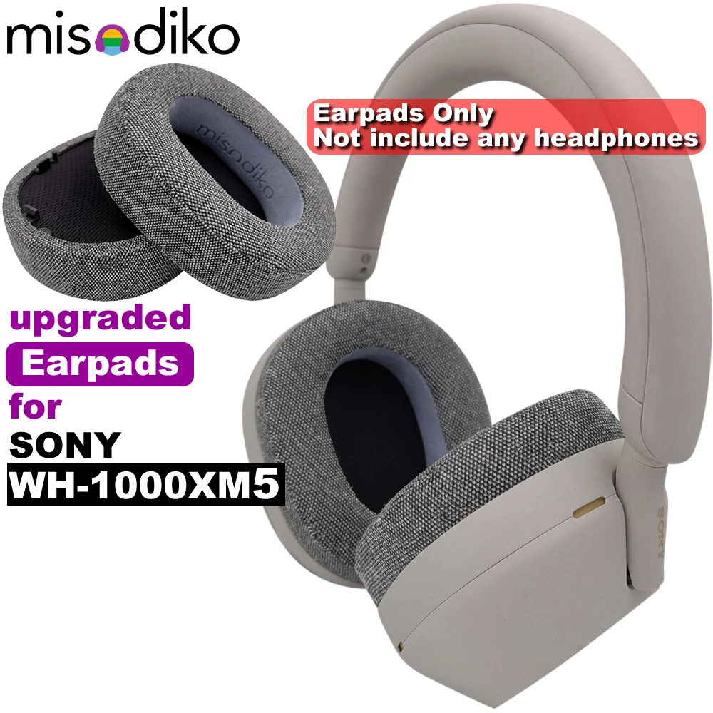 Misodiko-substituição Almofadas para Auscultadores Sony Wh1000xm5