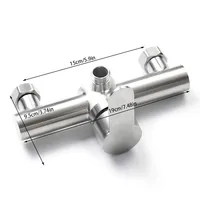 Easy Installation Stainless Steel Shower Faucet With Built In Rubber Sealing Ring And Ceramic Spool 2