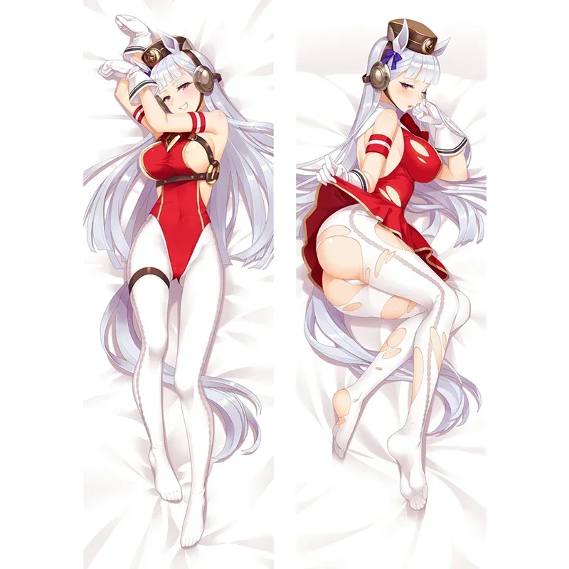 

60x180 см аниме Umamusume красивый Дерби Золотой Корабль подушка «Dakimakura» обнимающая наволочка костюм Otaku наволочка