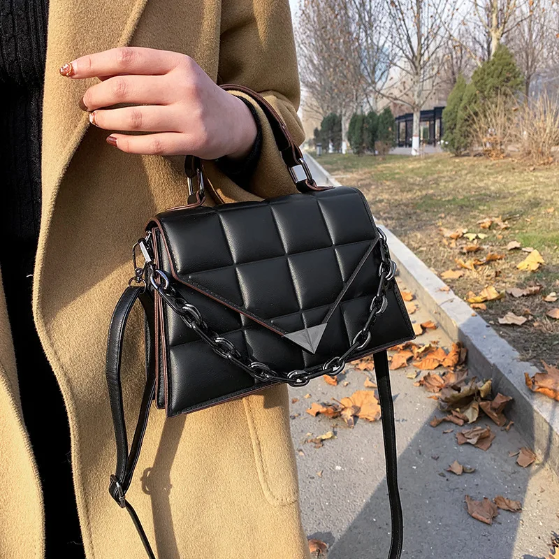 Luxus Damen Umhängetaschen mit Klappe, modische Qualität, Pu-Leder, Geldbörsen, Damen-Hand-Kuriertaschen