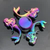 New Multicolor Gradient Fidget Spinner Creative Flower Rainbow R188 Mute Bearing Hand Spinner Fingertip Gyro Stress Relief Toys 3
