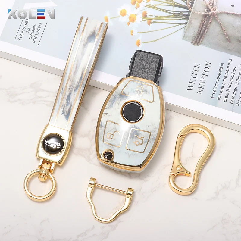 Nuovo-TPU-Car-Remote-Key-Case-Cover-Shell-per-Mercedes-Benz-W204-W212-W176-W463-CLA.jpg Nuovo TPU Car Remote Key Case Cover Shell per Mercedes Benz W204 W212 W176 W463 CLA CLS GL SLK R GLA GLK A C E S accessori classe - Nuovo TPU Car Remote Key Case Cover Shell per Mercedes Benz W204 W212 W176 W463 CLA