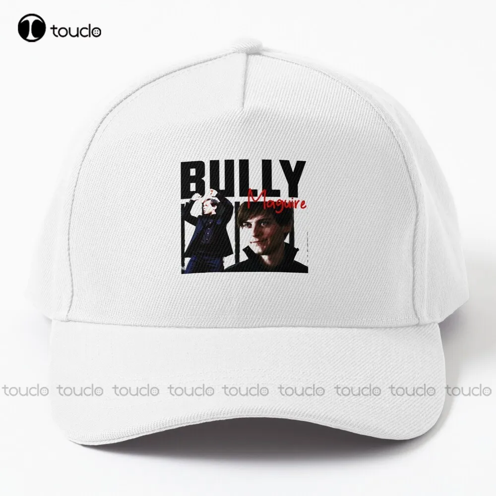 

Bully Maguire Funny Tobey Maguire Baseball Cap Dog Hats Comfortable Best Girls Sports Denim Color Outdoor Cotton Caps Streetwear