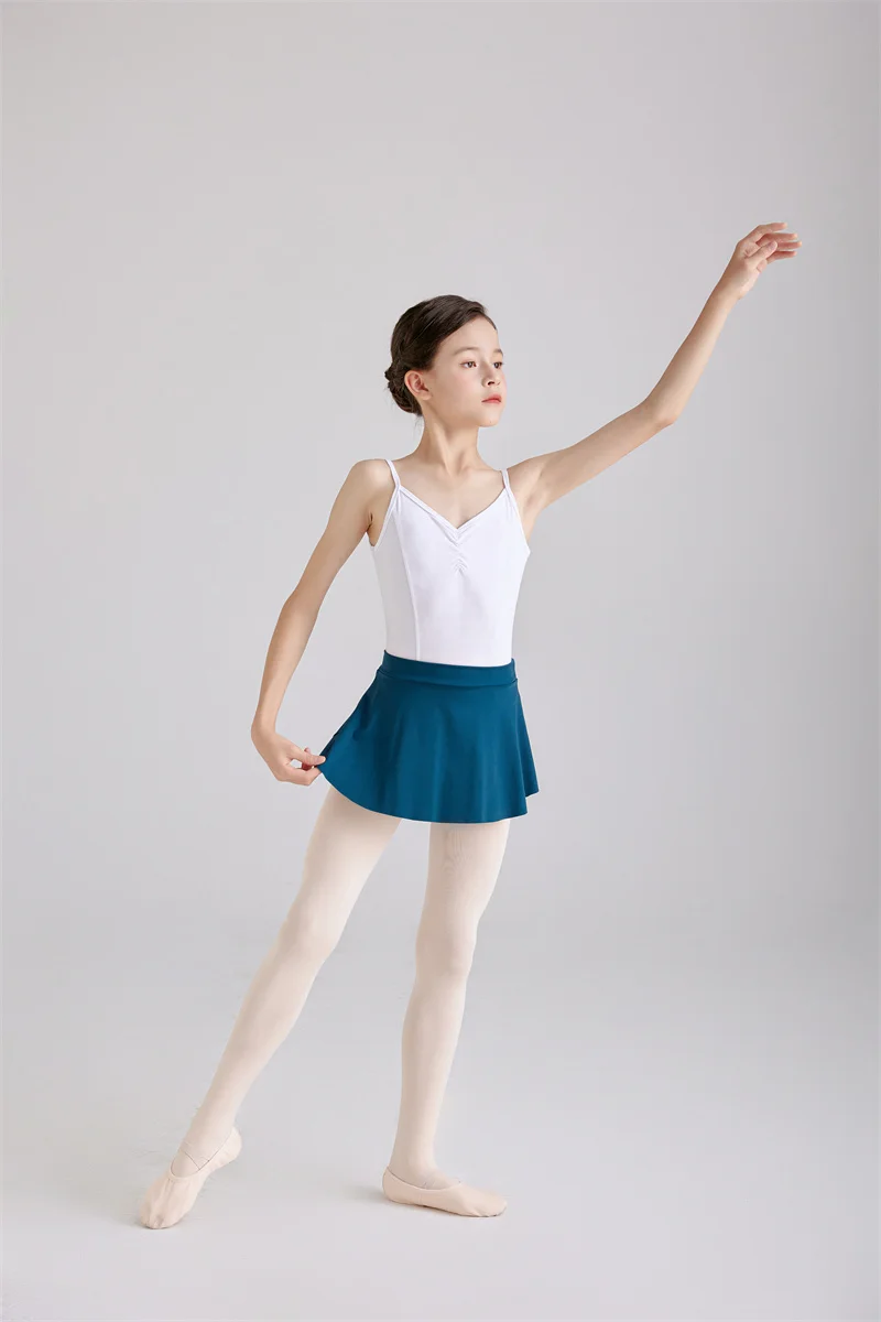 Hohe Qualität Kinder Mädchen Kinder Frauen Erwachsene Matt Nylon Spandex Viele Farben Laufen Skating Gymnastik Ballett Tanz Tragen Röcke – Detail 7