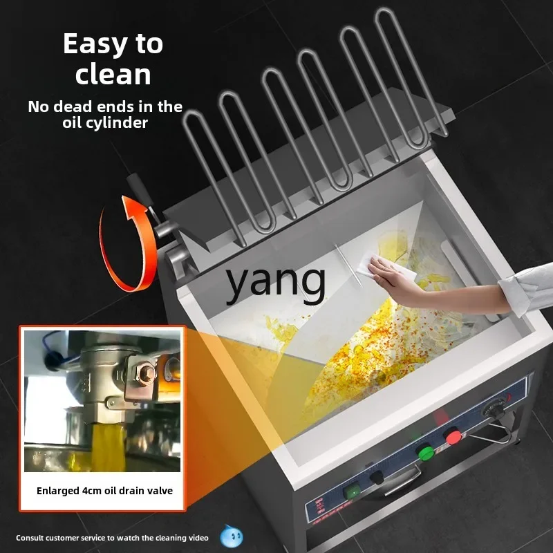 CX Commercial Fryer Vertical Fried Chicken Leg Special Pot Automatic Constant Temperature Large Capacity