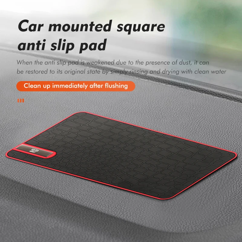 Car Non-Slip Mat Auto Silicone Interior Dashboard Phone Pads For Geely Monjaro Atlas Tugella Geometry C Coolray Emgrand ec