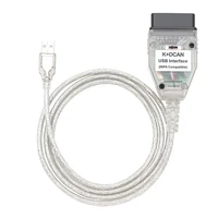 K DCAN K+CAN FTDI Chip OBD2 Auto Car Diagnostic Tools OBD 2 Scanner Switch USB Interface Cable K + DCAN OBD Diagnostic Cable - Image 4