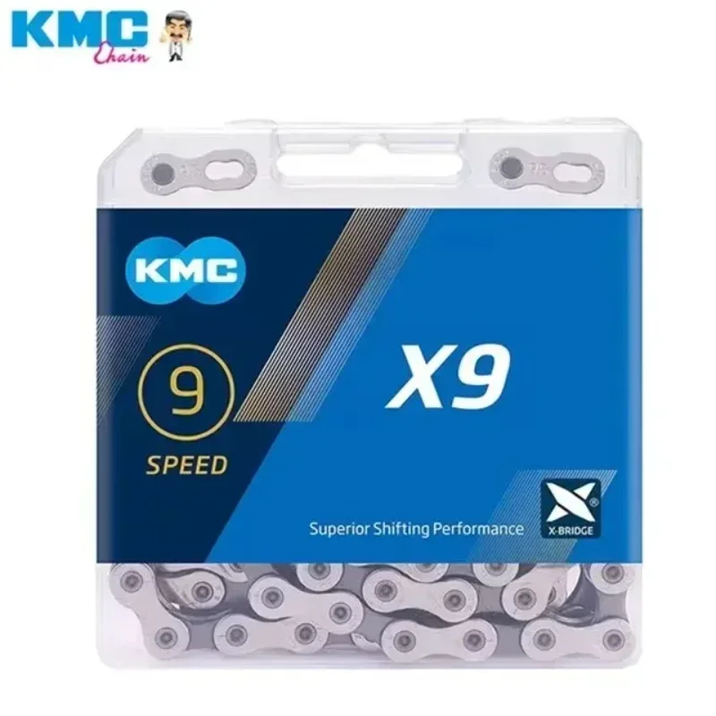KMC X8 X9 X10 X11 X12 EL SL Road/MTB Bicycle Chain 8v 9v 10v 11v 12v 118L 126L Bike Chain Quick-Link For SHIMANO SRAM