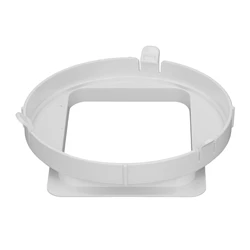 Efficient Adjustable Portable Air Conditioner Exhaust Hose Adapter - Durable ABS Design (As picture)