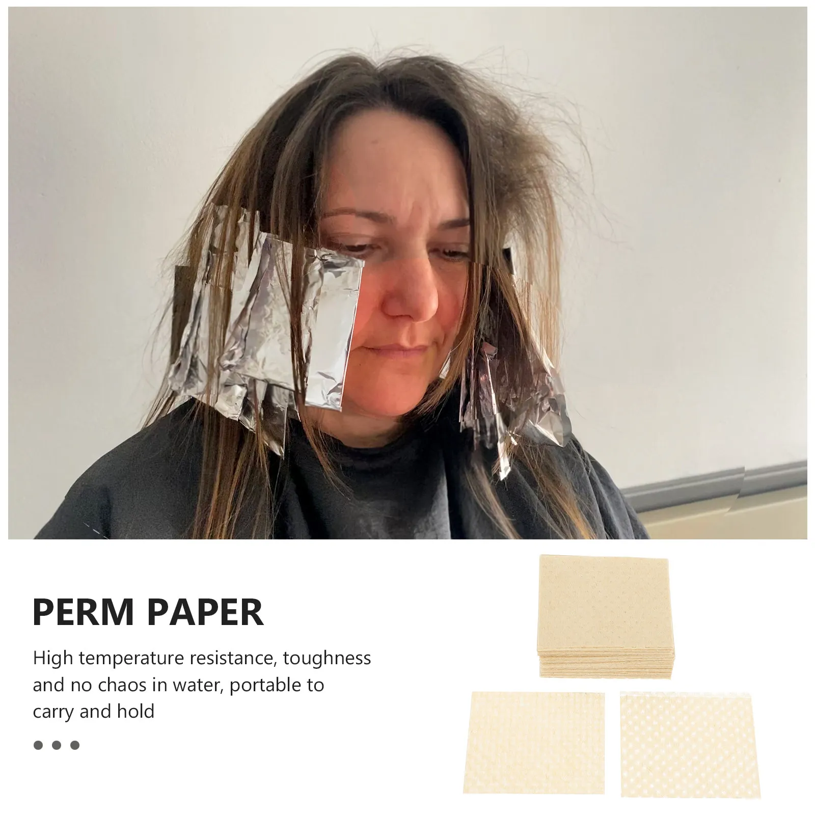 일회용 헤어 펌 종이 강력한 흡수력 무취 적합한 살롱 이발소 가정용 전문 펌 도구 헤어 스타일링