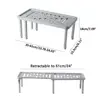 Adjustable Kitchen Storage Rack Cupboard Storage Shelf Wardrobe Shoe Saving Space Organizer Racks 4
