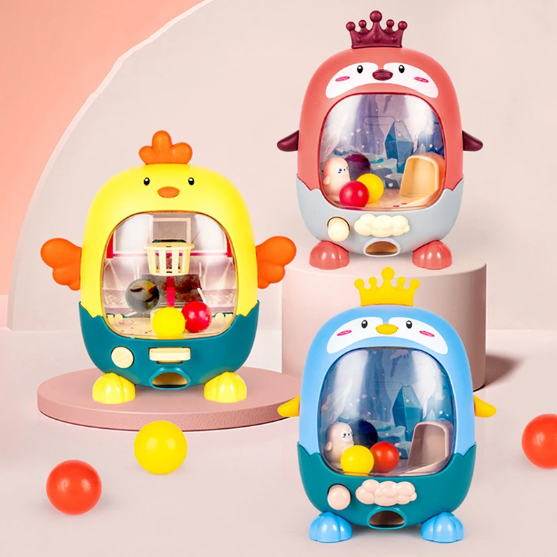 

Mini Basketball Machine Handheld Finger Ball Reduce Pressure Puzzle Children Toy