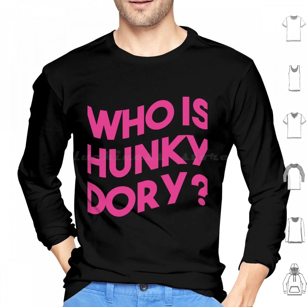 Chi È Hunky Dory? T-Shirt, T-Shirt Real Householders Of Beverly Hills. Felpe Con Cappuccio Manica Lunga Chi È Hunky Dory Rhobh