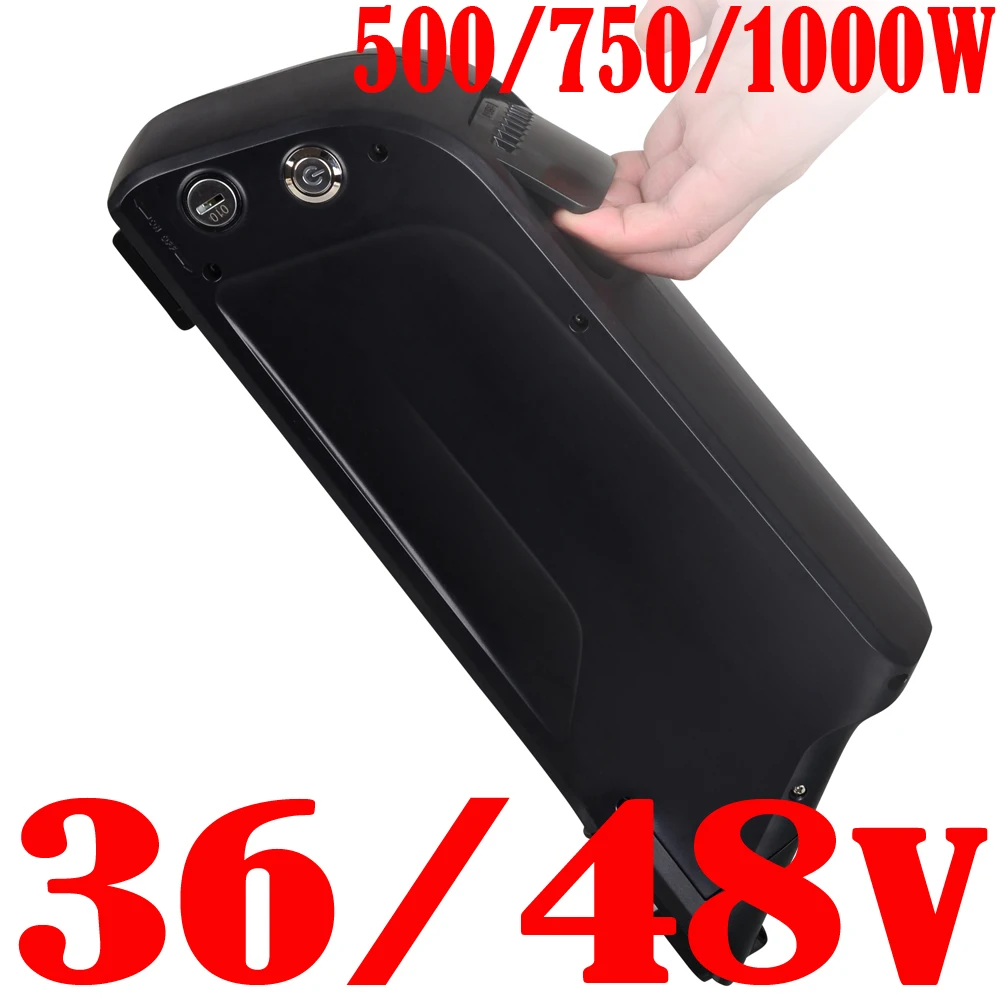 

eBike Battery 36V 48V Electric Bike Battery 36V 48V 10AH 13AH 15AH 17AH 20AH Lithium Battery For 500W 750W 1000W Ebike Motor