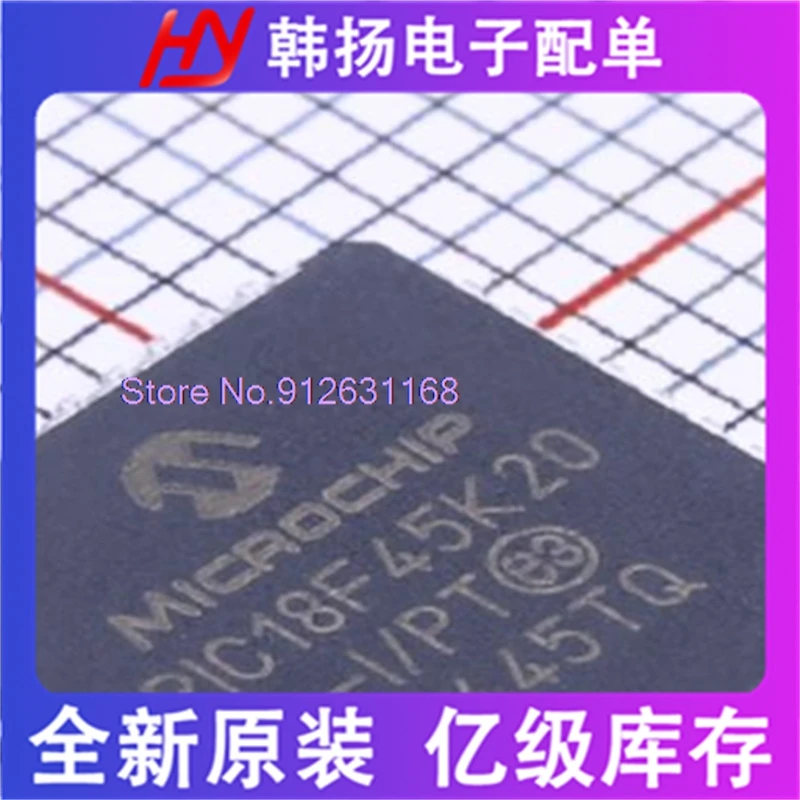 

PIC18F45K20-I/PT TQFP44 8MCU