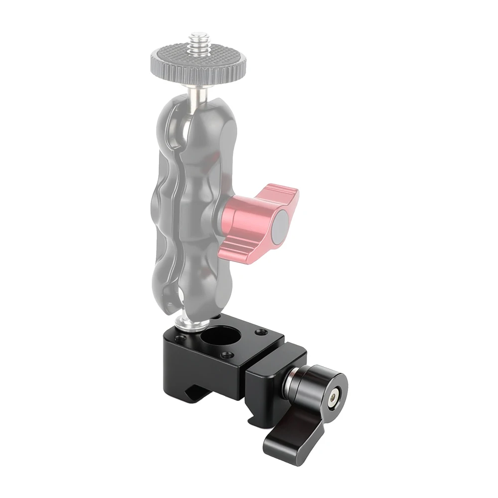 Universal Swat Rail Clamp With 1/4" Standard Mounting Holes For NATO Rails Or Ot
