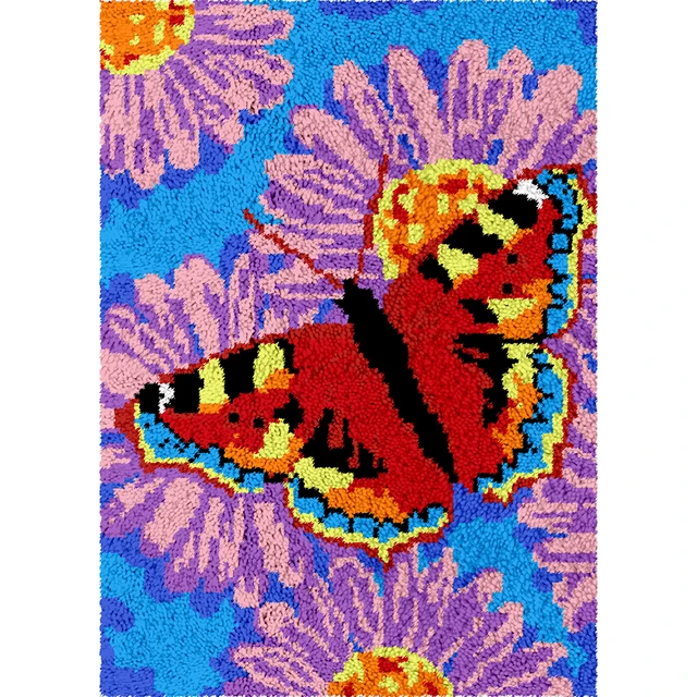 Butterfly & Flowers Embroidery Kit, Hobby Lobby