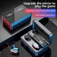 

New New Tws Wireless Bluetooth 5.1 Headset For iso Android Sports Headset HD LED Power Display Headphones With Microphone