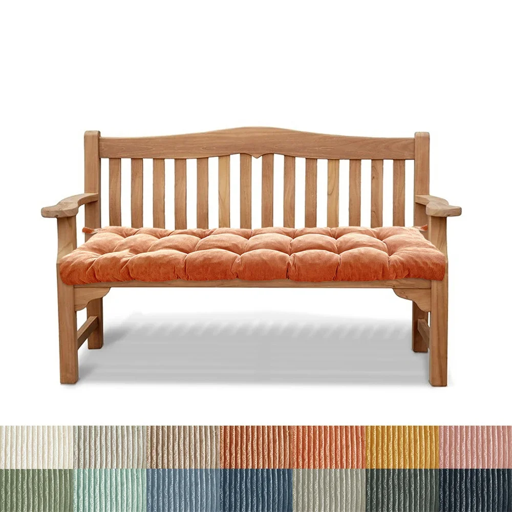 thumbnail image 2 of VEAI Versatile Indoor/Outdoor Bench Cushion U2013 120cm/150cm/100cm/90cm X 40cm/35cm/30cm U2013 Non-Slip Seat Pad For Bay Windows, Garden Patio, Long Chairs 2 of 11
