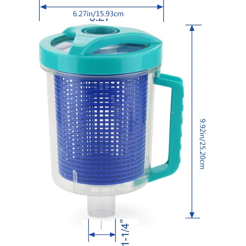 Inline Pool Leaf Canister with Basket Replacement for W560 W530 Pool Cleaner Swimming Cleaners Accessory