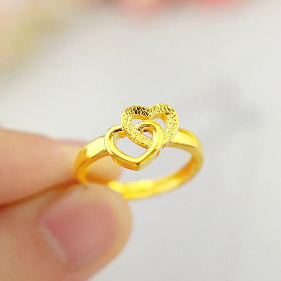 

Vietnam Alluvial gold Couple ring Gold ring