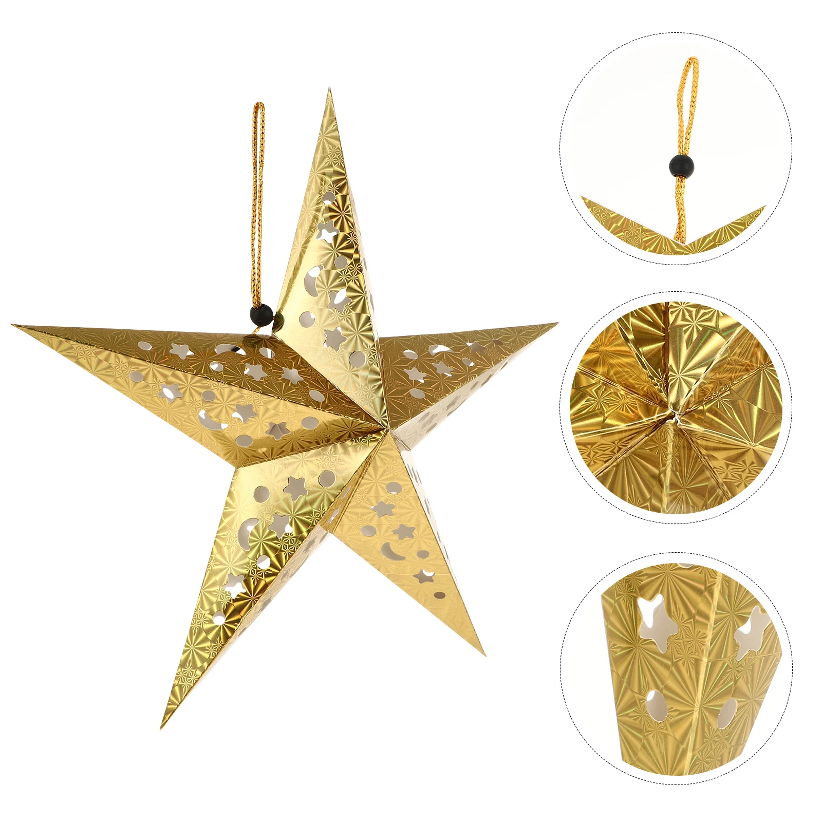 

5 Pcs Decorative Lamp Shades Star Hanging Wedding Ceremony Decorations Halloween Accessories Baby Man