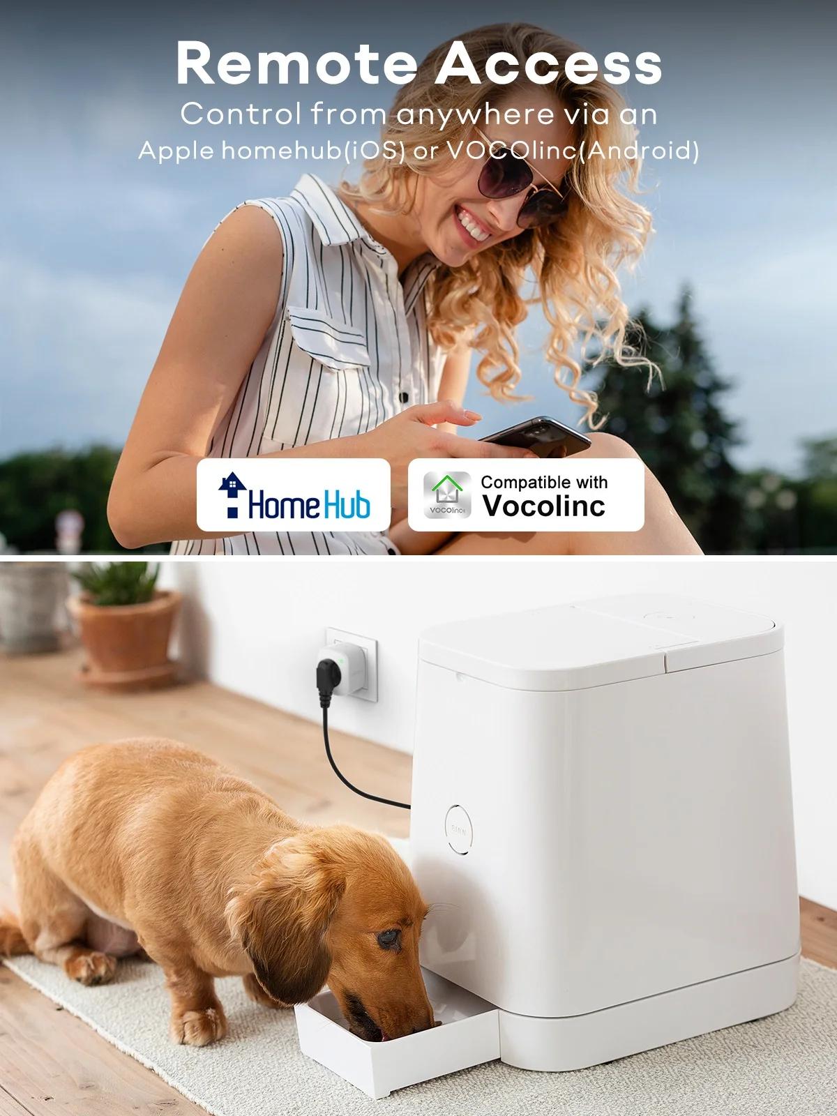 VOCOLINC Ʈ , , Ʈ ÷, 230V  ܼƮ,   ȣȯ,  ˷  ýƮ, 10A ͸ Ÿ̸  ִ   EU ÷ 3 