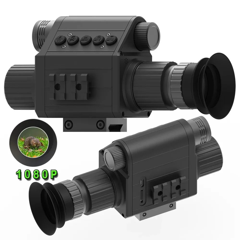 M5200MNightVisionScopeSight4XDigitalZoom850940nmInfrared