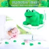 24 PCS Rubber Frogs, Squeak and Floating Green Frog ,Good Shower and Playing  Water Partner. 2
