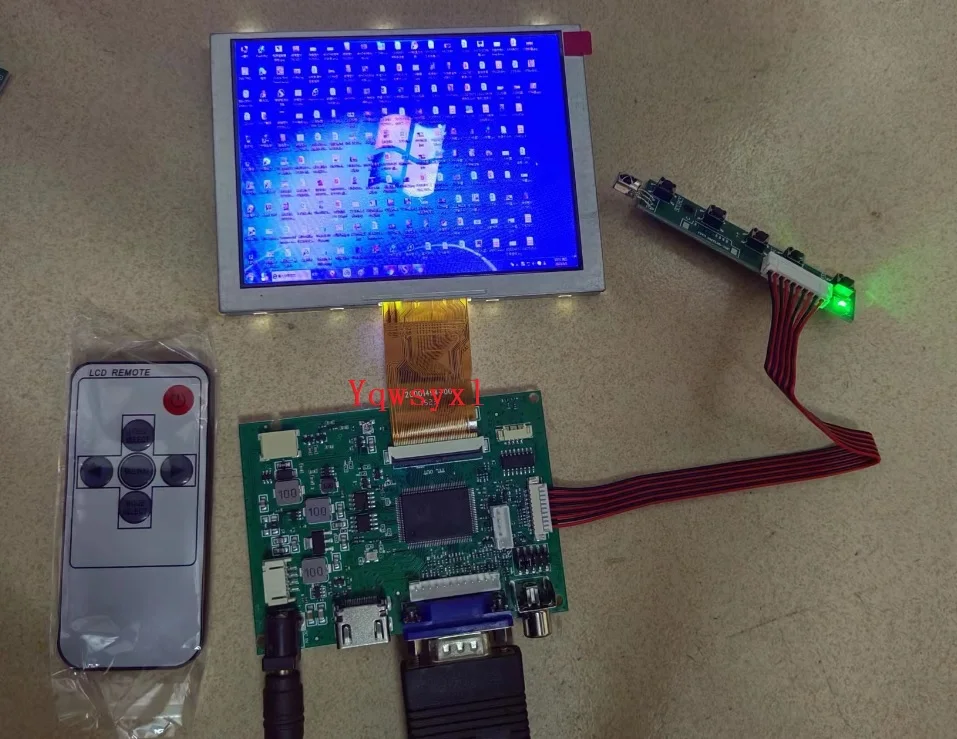 ZJ050NA-08C LCD Screen 5 inch 640x480 display panel HDMI VGA