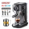 CAFELFFE  Best Wholesale Cafe Coffee Machine 19Bar Semi Automatic Espresso Coffee Maker Machines Capsule Coffee Machine 601F 1