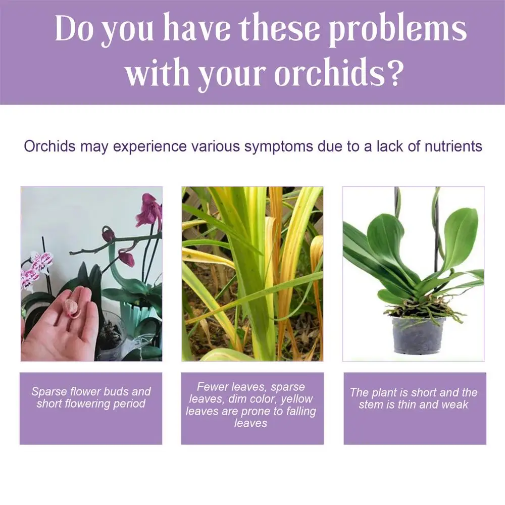 Description Picture 2 of itemOrchid Fertilizer Liquid 50ml Plant Growth Enhancer Fertilizer Plant Food Orchid Plant Food for Orchids and Acid Loving Plant