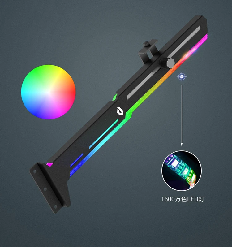 Frame, RGB Luminous Poluição Lâmpada Decoração, Computador 5V ARGB AURA SYNC