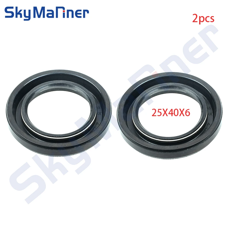Oil Seal for Yamaha Boat Engine OEM LOWER UNIT OIL SEAL S-TYPE 93101-25M03-00 93101-25M03 25X40X6 Aftermarket Parts