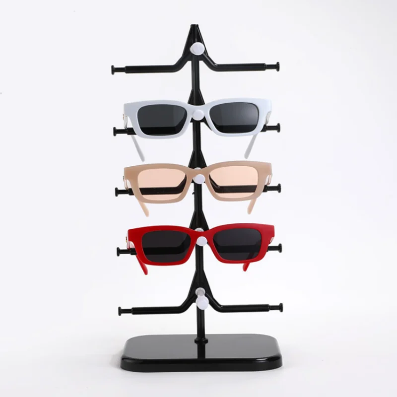 5 Pairs of Acrylic Glasses Storage Display Stand Storage Organizer for New Style Sunglasses Rack Three Color Styles Available