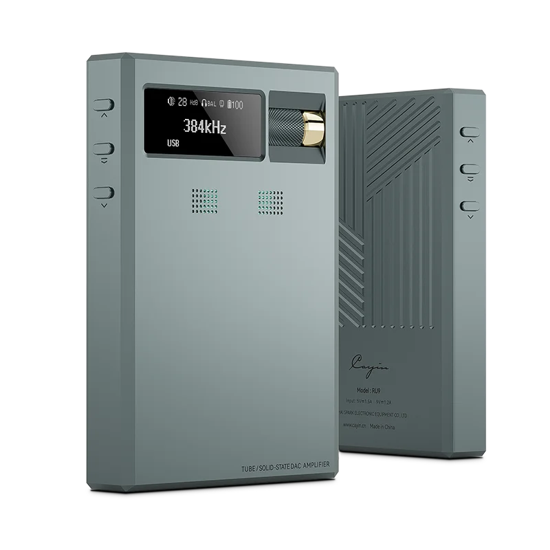 Cayin RU9 ポータブル Nutube 6P1 チューブ USB DAC/ヘッドアンプ