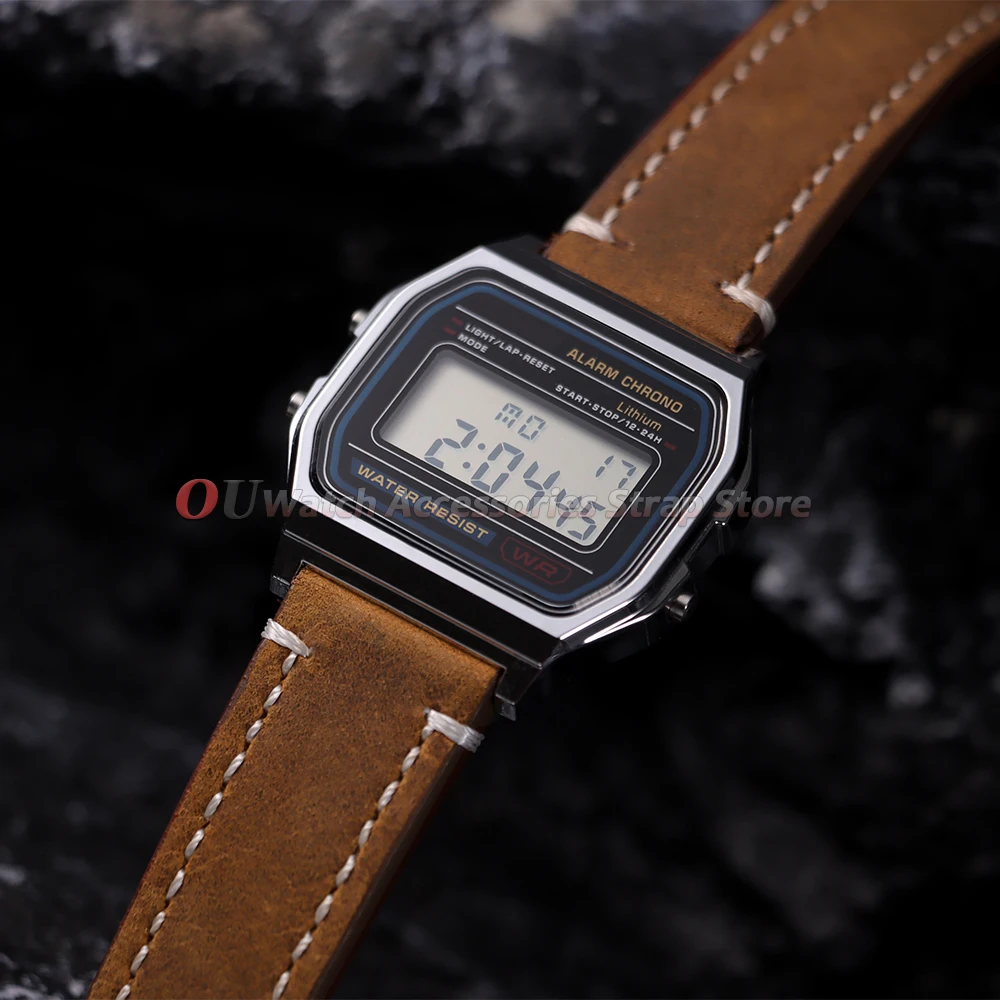 Vintage Leather Quick Release Watch Strap for Men & Women - Universal Accessory