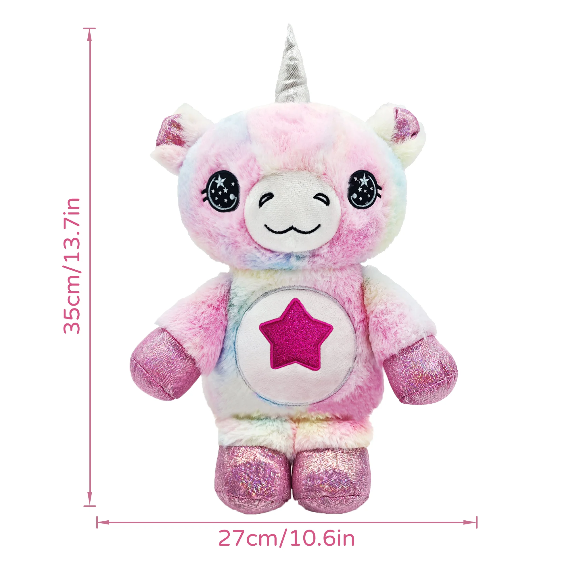 Cute unicorn plush doll give her a unicorn doll if you love her keep your love loyal the best Valentine's Day gift Fruit Plush Toys